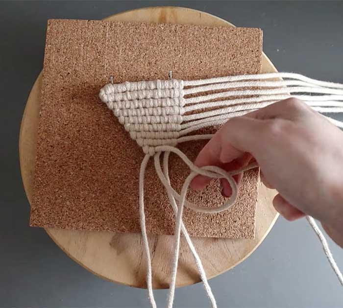 Coaster DIY - DIY Macrame