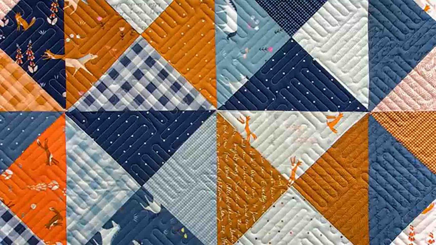 Easy Quarter-Square Triangle Blocks