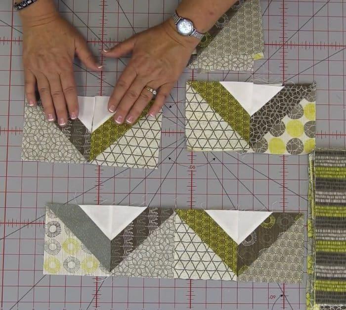How to Make Tents Quilt Block