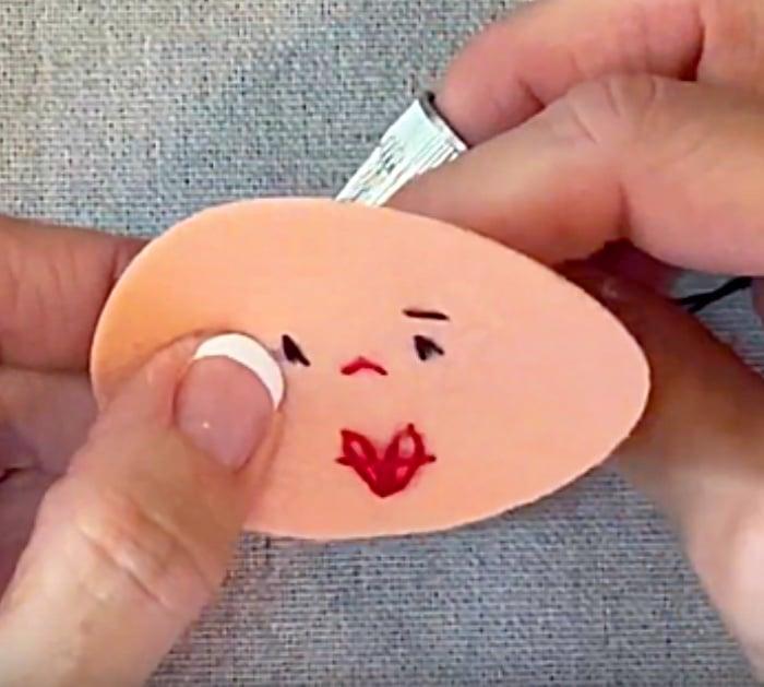 Learn to make a cute DIY Valentine Cheerful Gnome Couple