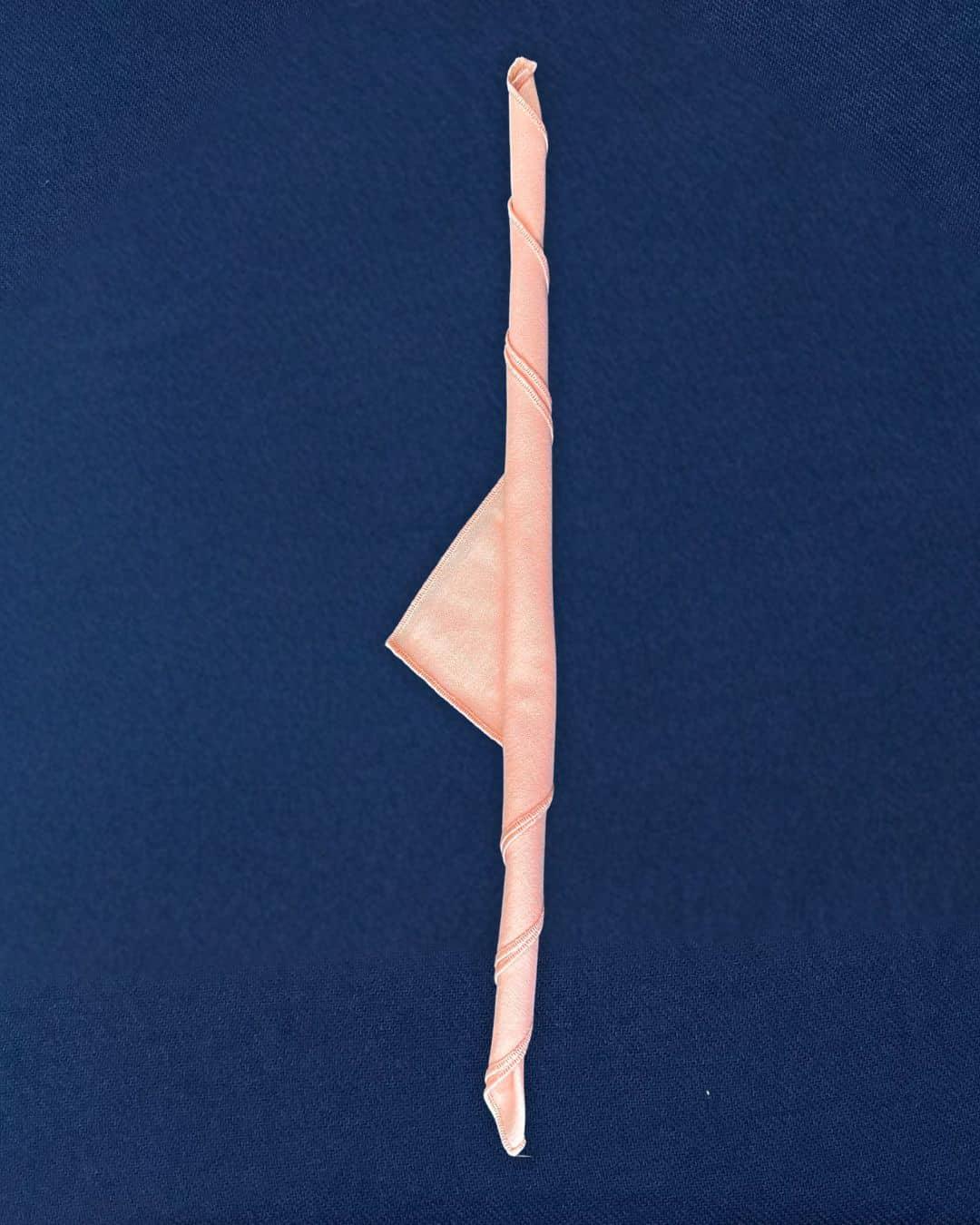 Cloth Napkin Into Rose — table setting decor