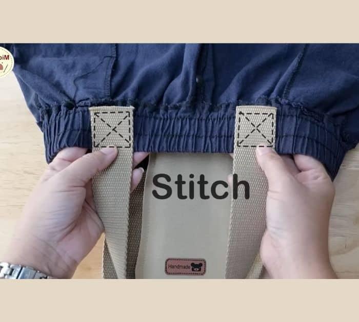 Upcycling Old Pants into a Bag Project