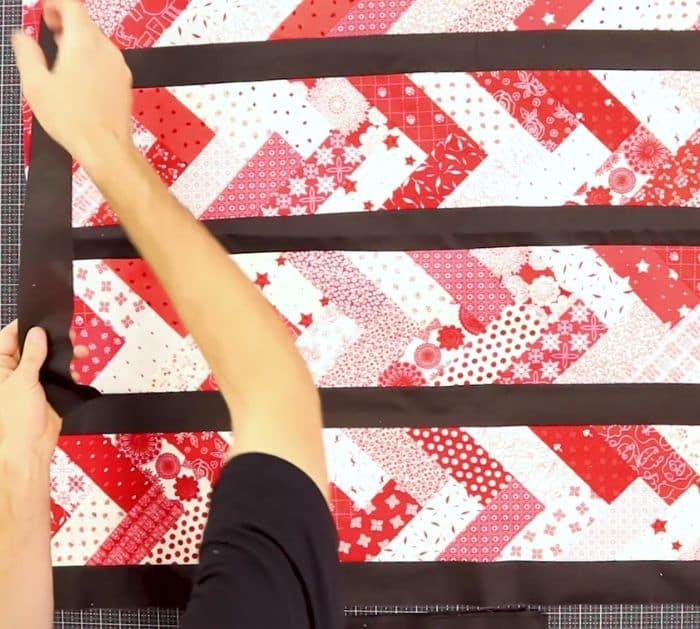 Easy French Braid Quilt Sewing Tutorial