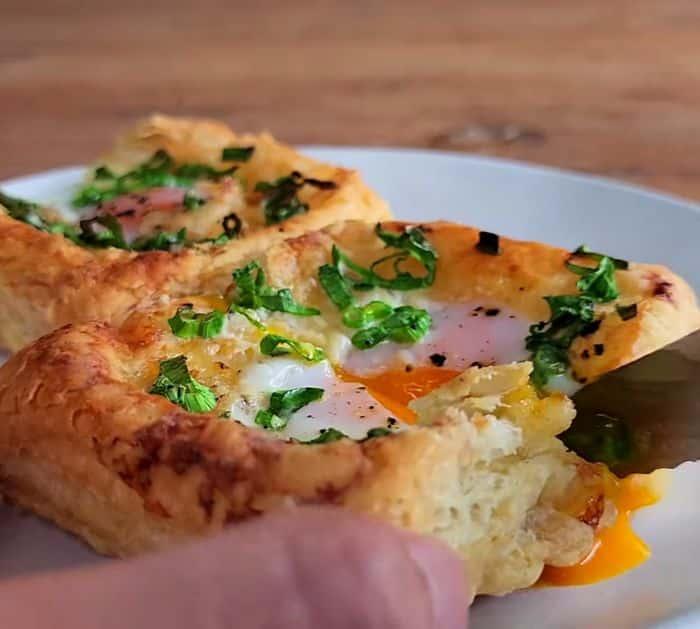How to Make Upside-Down Puff Pastry Breakfast