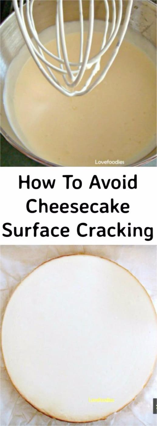 Avoid Cheesecake Surface Cracking, a smarter kitchen shortcut, and a job that goes faster every time after the first