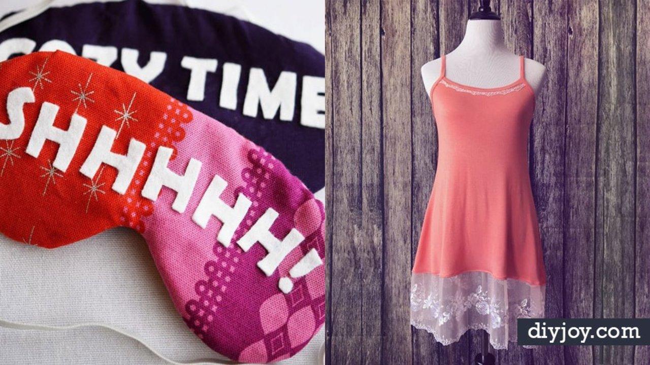 21 Cute DIY Nightgowns and Sleepwear You Can Make Yourself