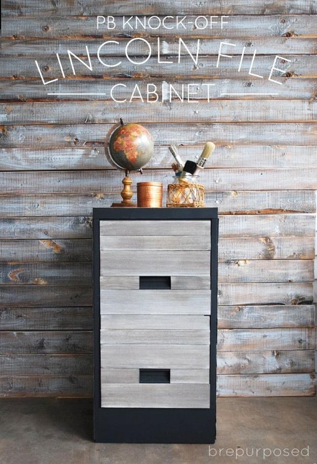 Pottery Barn Knock-Off File Cabinet, a project that comes together in an afternoon and great for your home