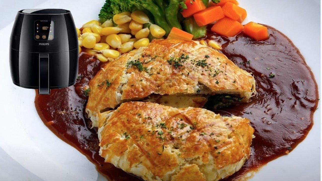 Air Fryer Ground Beef Wellington Recipe