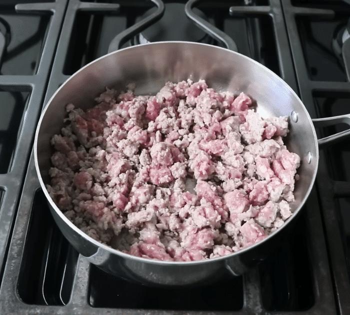 Ingredients for Apple Sausage Gravy Dumplings