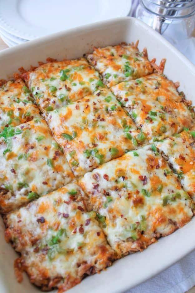 Best Rice Recipes - Mexican Brown Rice Bake - Easy Ideas for Quick Meals Made From a Bag of Rice - Healthy Recipes With Brown, White and Arborio Rice - Cheesy, Fried, Asian, Mexica