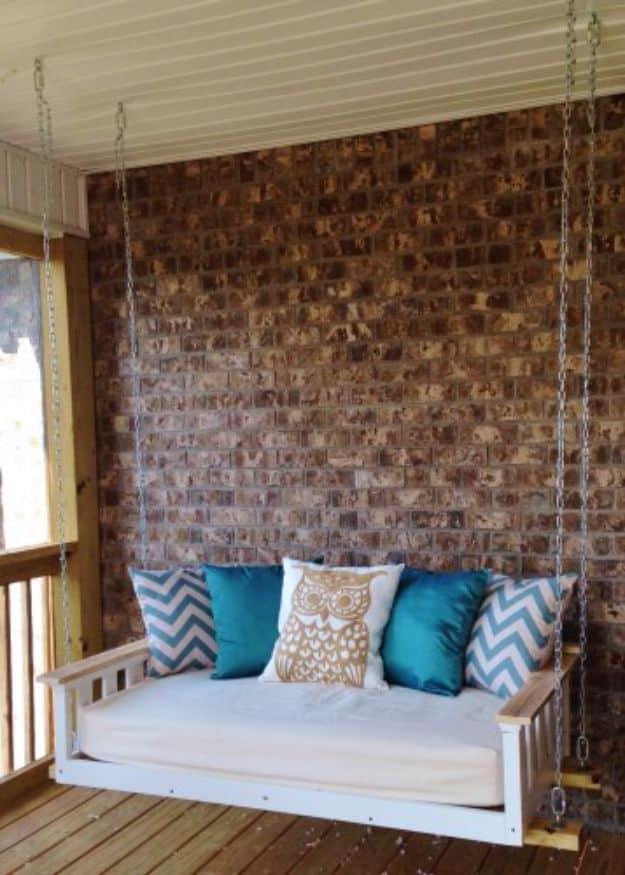 Toddler Bed Porch Swing, a backyard lounging build, breezy enough in steps to manage solo and a showpiece guests linger over