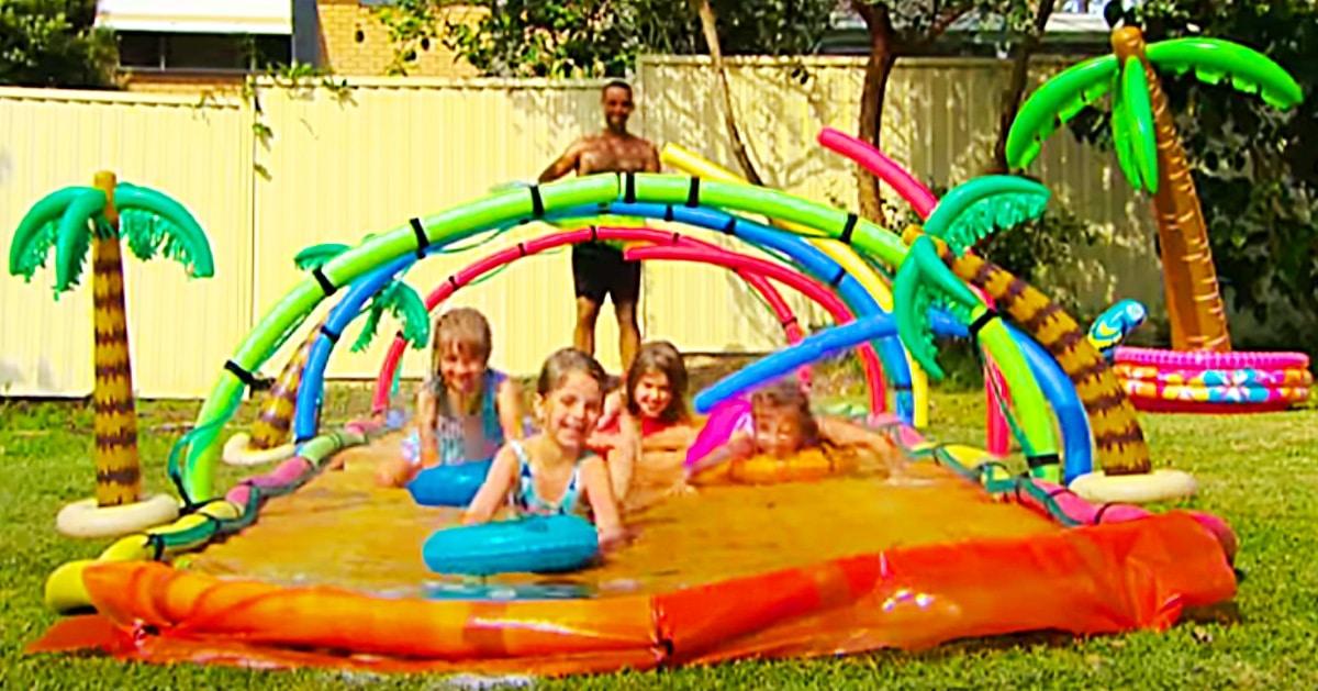 How To Make An Outdoor Slip And Slide