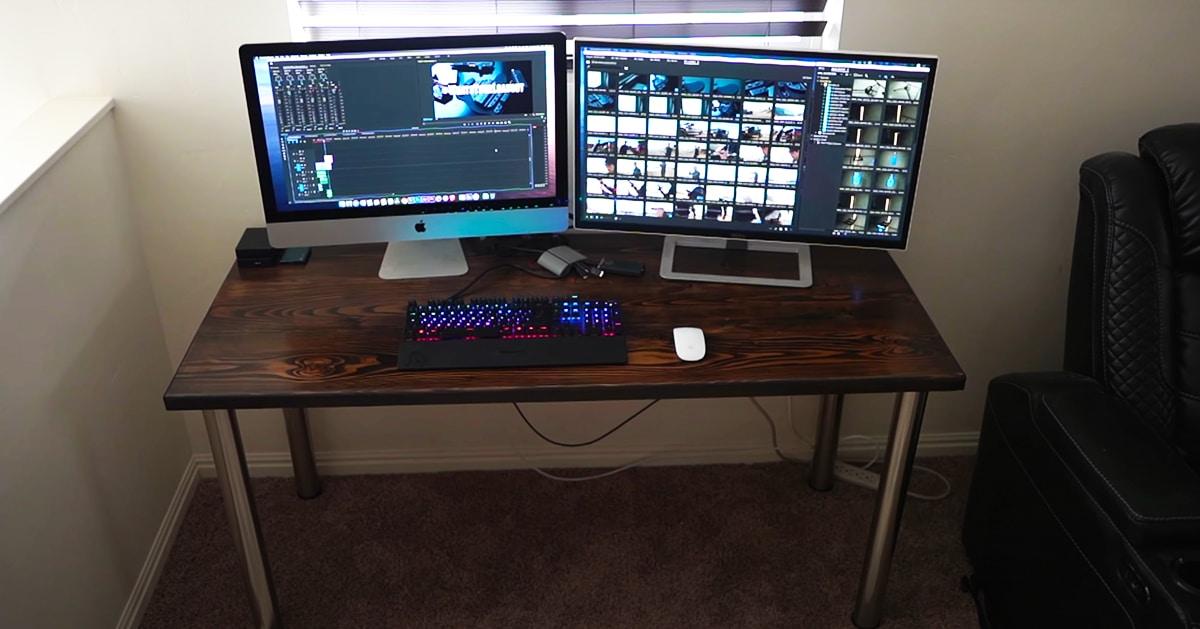 DIY Work Desk For Under $75
