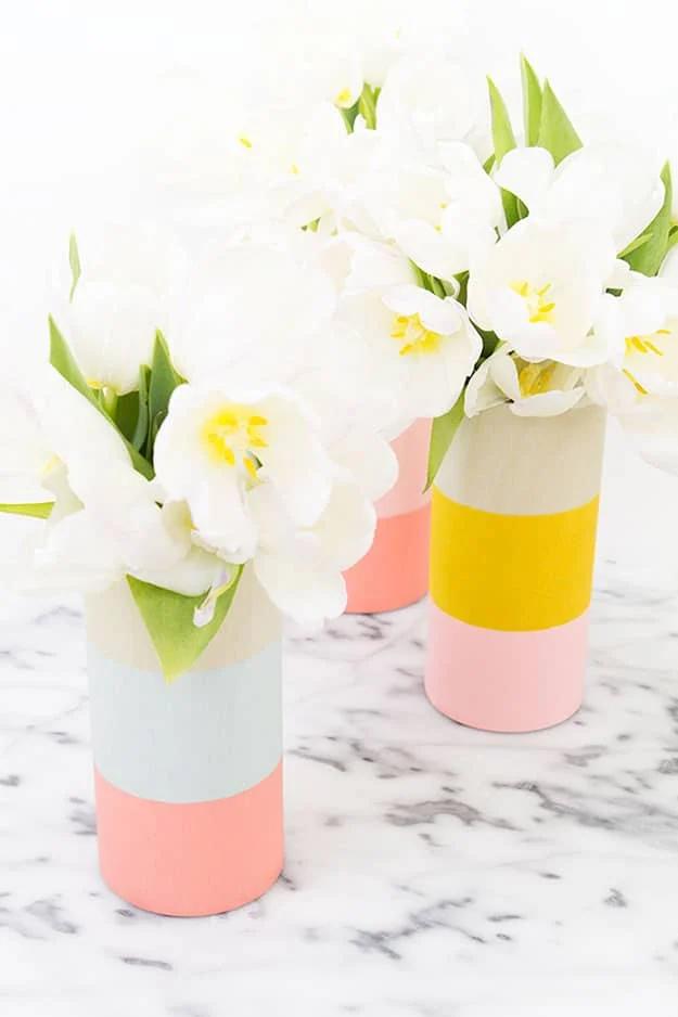 Best DIY Gift Ideas | Easy Crafts for the Home | DIY Wood Block Vases | DIY Projects & Crafts by Sueeye
