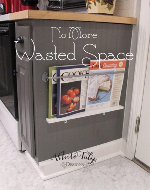 No More Wasted Spaces, one of the best organizing ideas on this list and worth trying in almost any room of the house