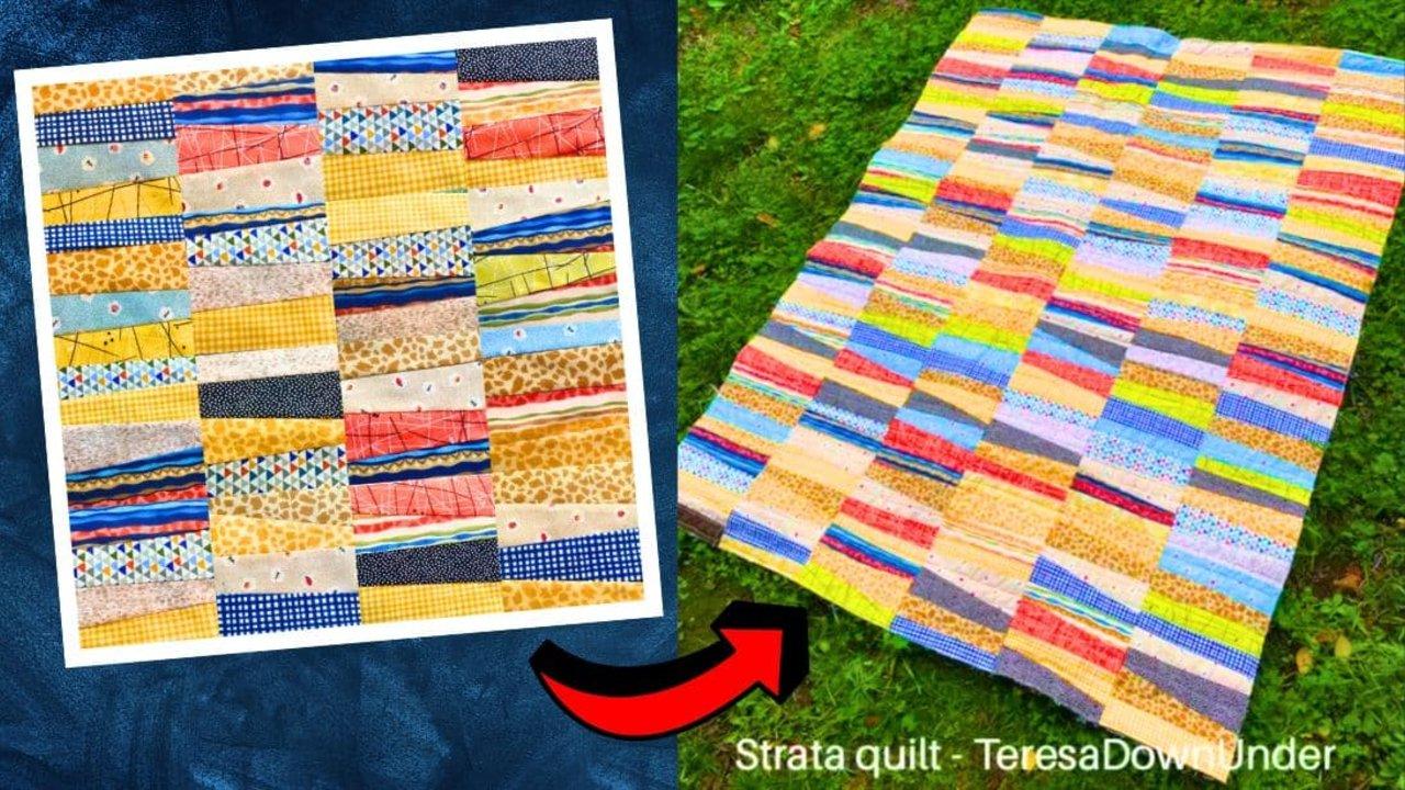 Learn the Stack-and-Cut Quilt Technique