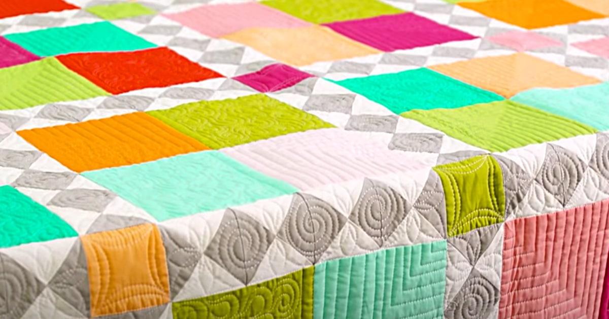How To Make Four Square Quilt