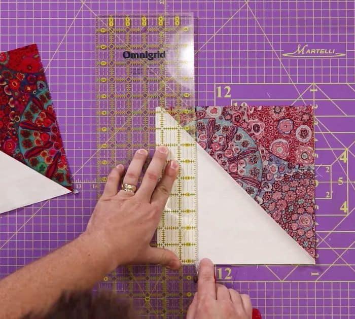 Delectable Mountains Quilt Tutorial Block