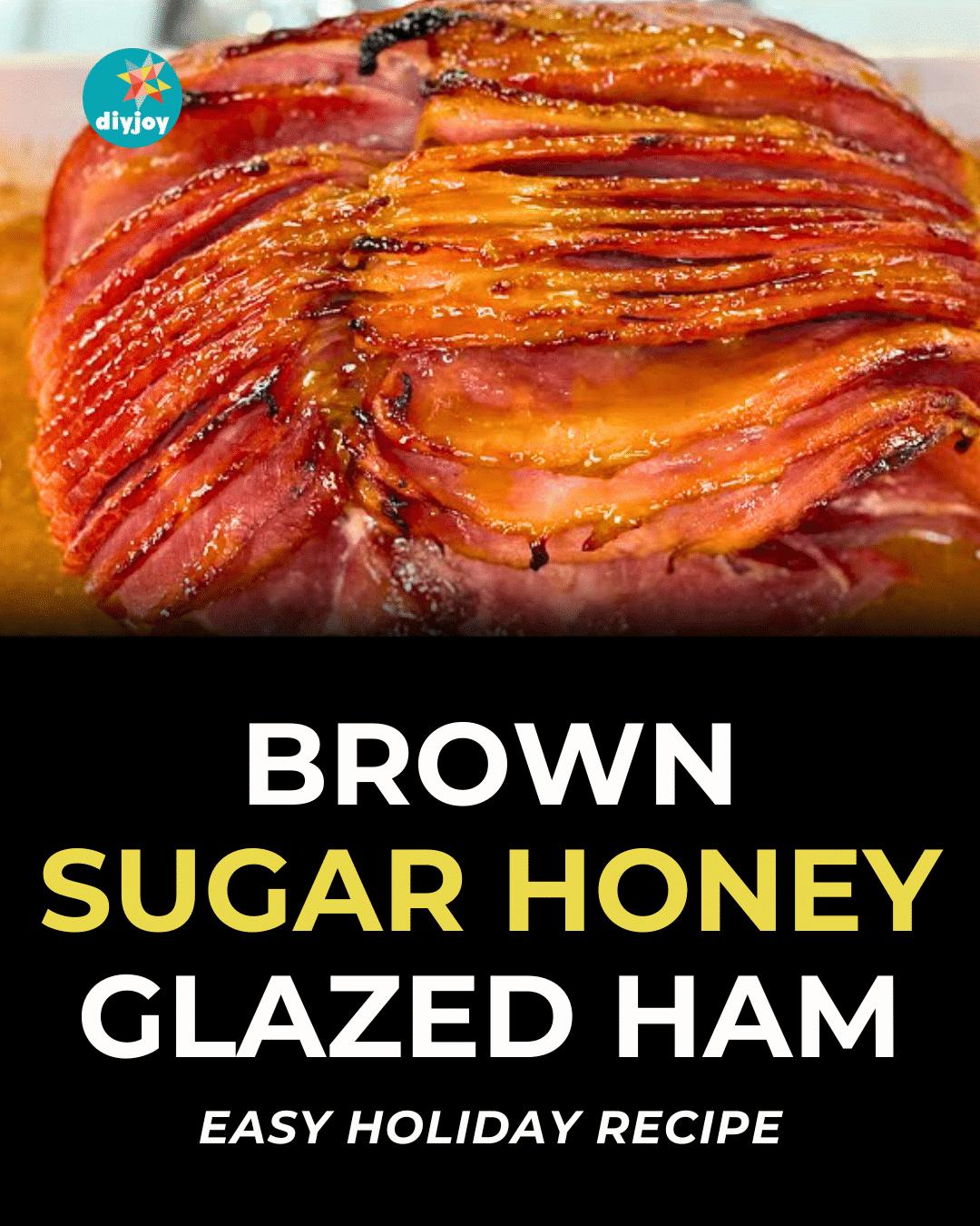 Brown Sugar Honey Glazed Ham