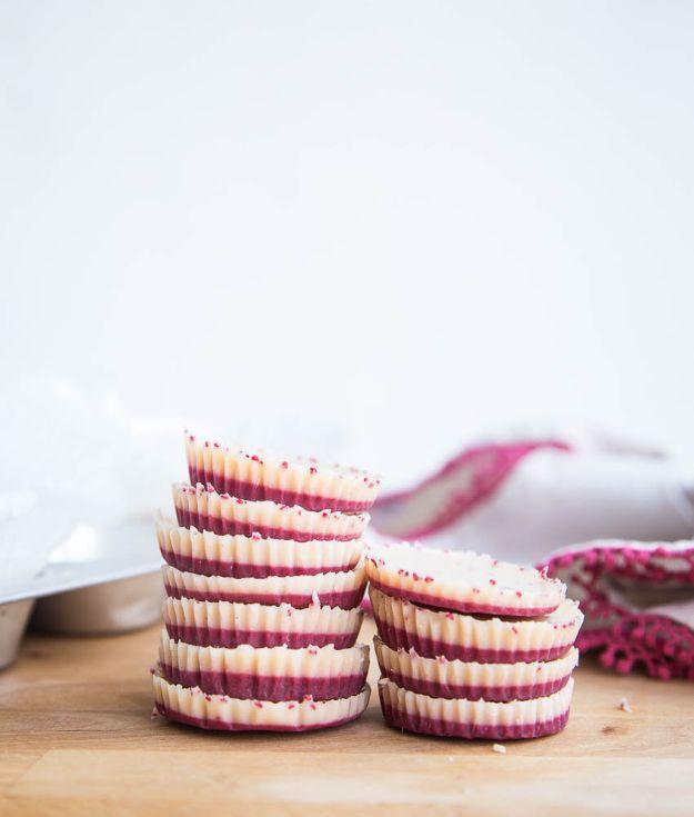 Keto Fat Bombs and Best Ketogenic Recipe Ideas to Make At Home - White Chocolate Raspberry Fat Bombs - Easy Recipes With Peanut Butter, Cream Cheese, Chocolate, Coconut Oil, Coffee