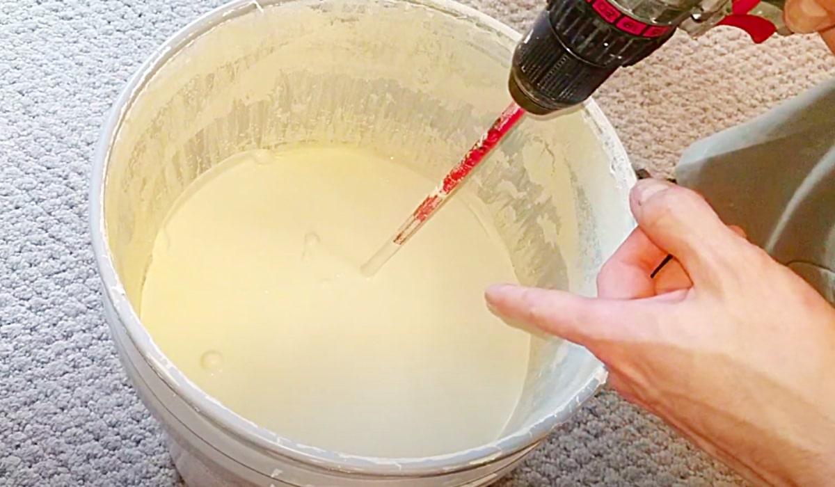 How To Mix Paint Properly Using A Drill