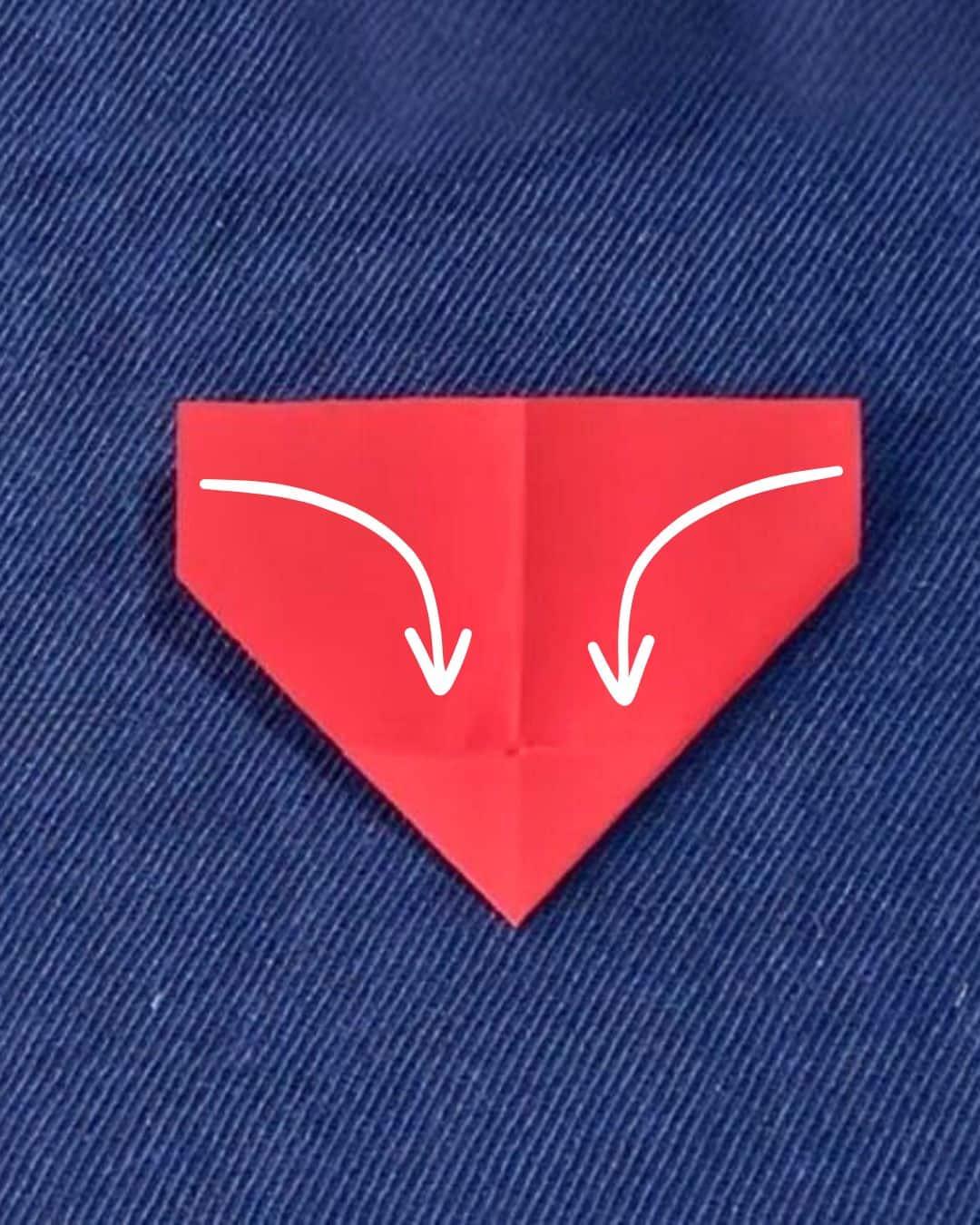 Easy Origami Heart Bookmark — origami design
