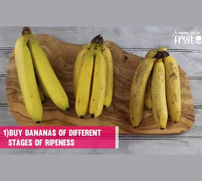 The Best Ways To Store Bananas
