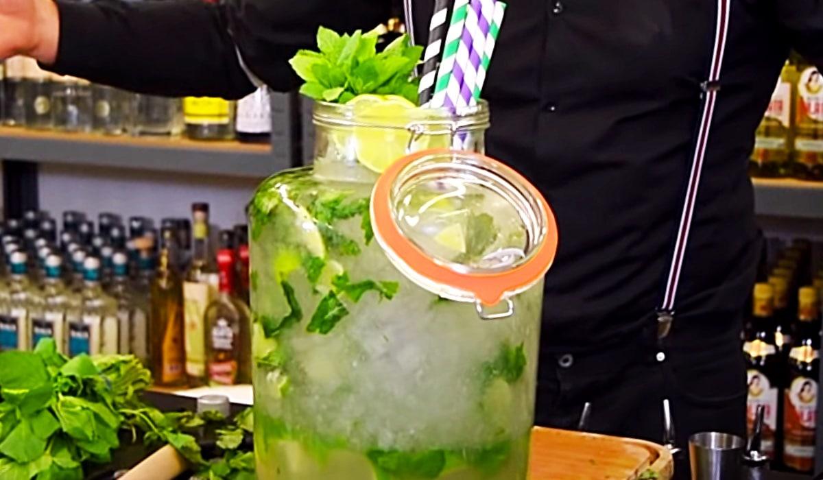 10-Liter Party Mojito Recipe