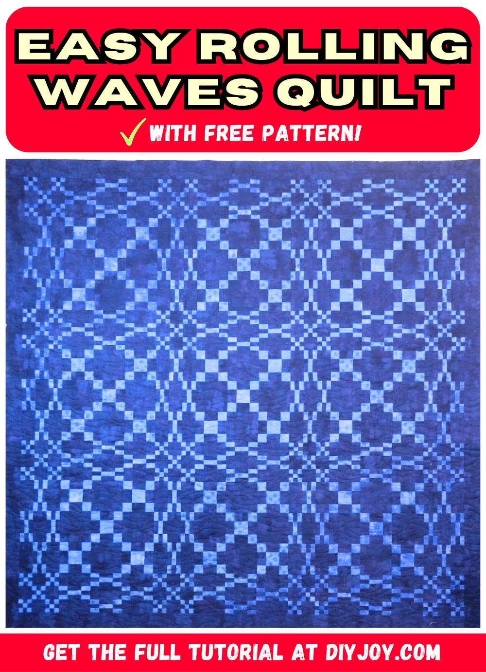 easy Rolling Waves Quilt