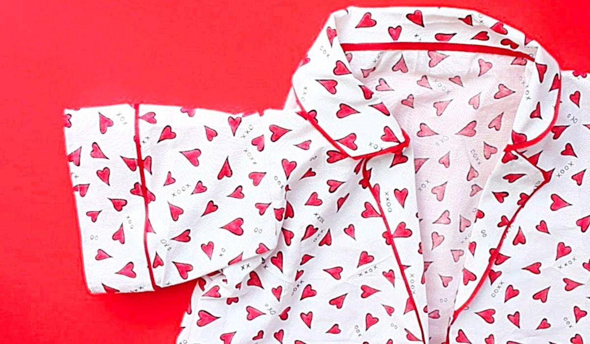 How To Sew A One-Yard Pyjama Set