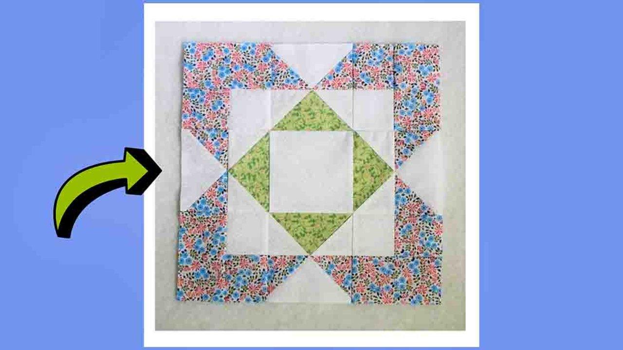 The Traditional Four Squares Quilt Block Tutorial