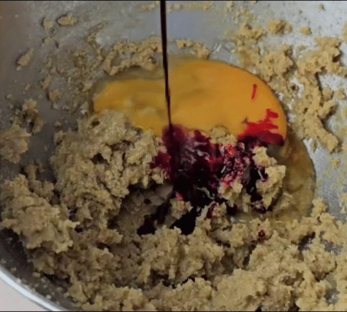 Ingredients for Red Velvet Cheesecake Cookies