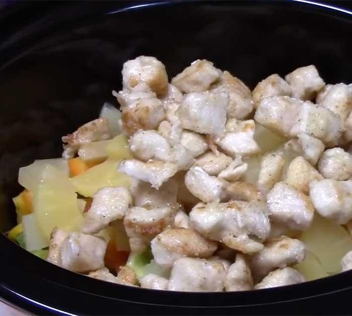 Crockpot Chicken With Peppers - Easy Recipes
