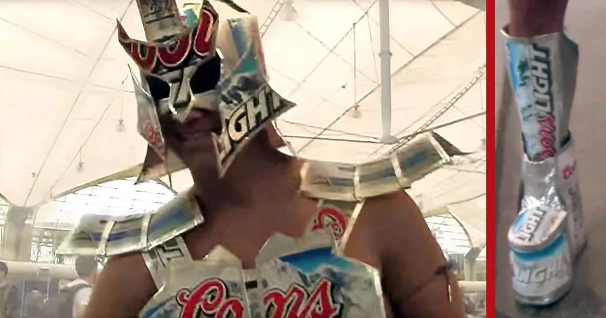 DIY Beer Knight Costume