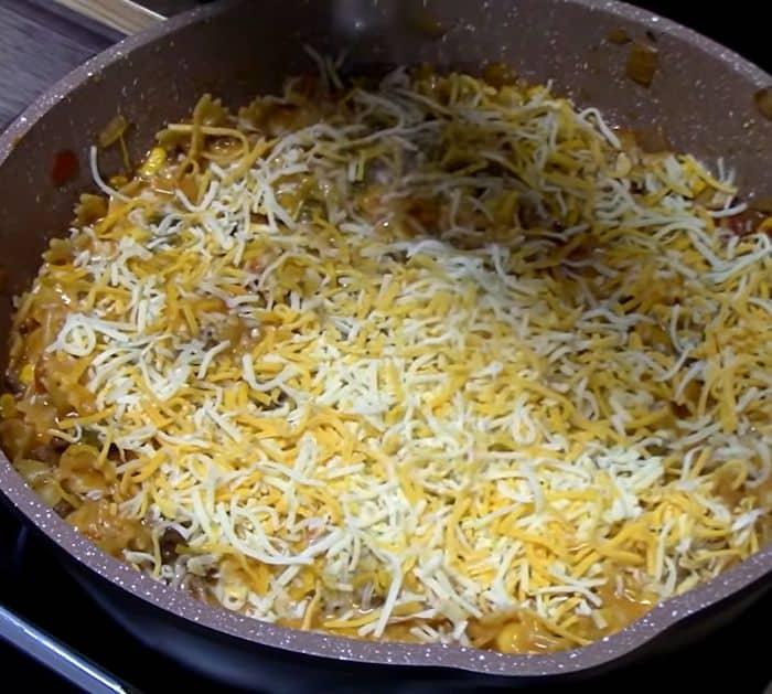 Cheesy Sloppy Joe Pasta Casserole Instructions