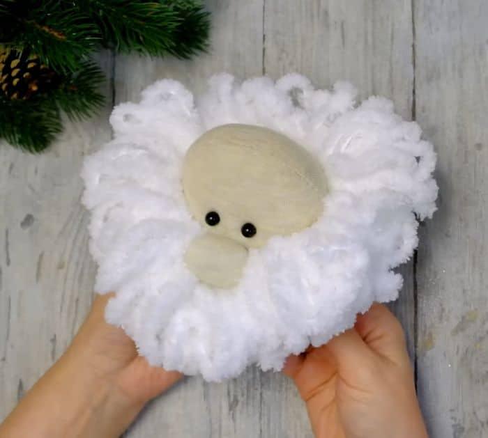 DIY Santa Chocolate Gift Jar Tutorial