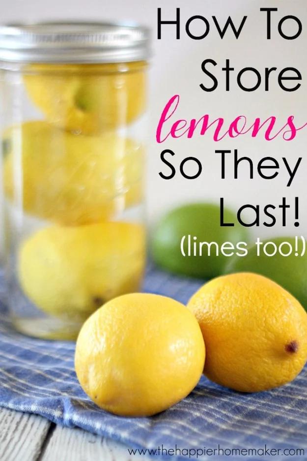 Keep Lemons Fresh Longer, an idea worth saving for later and a genuinely useful trick most people never think to try
