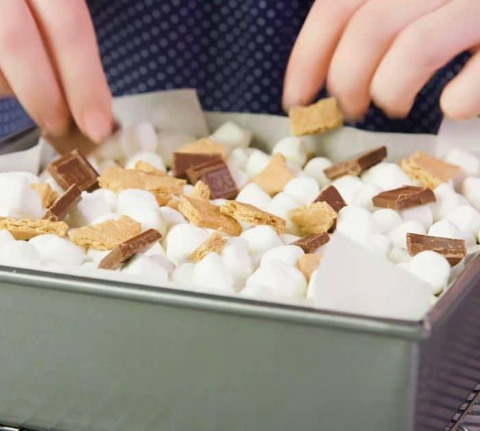 How to Make the Best S'mores Brownies Ingredients