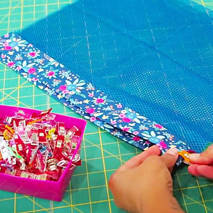 How To Make A Mesh Tote Bag - Easy Tote Bag Pattern - Beach And Pool Bag Pattern