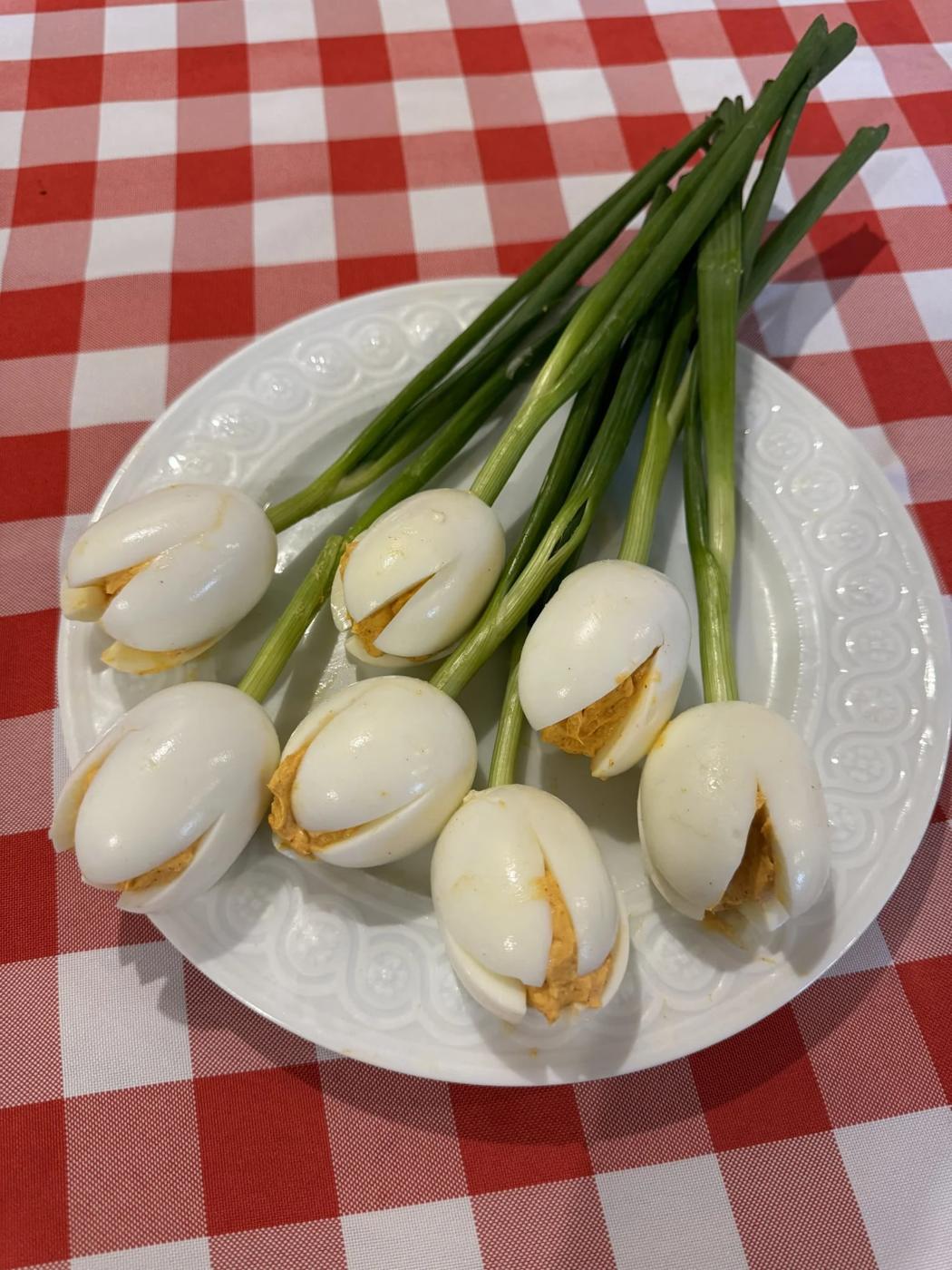 How to Make a Deviled Egg Bouquet