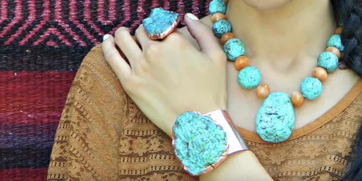 DIY Paper Turquoise