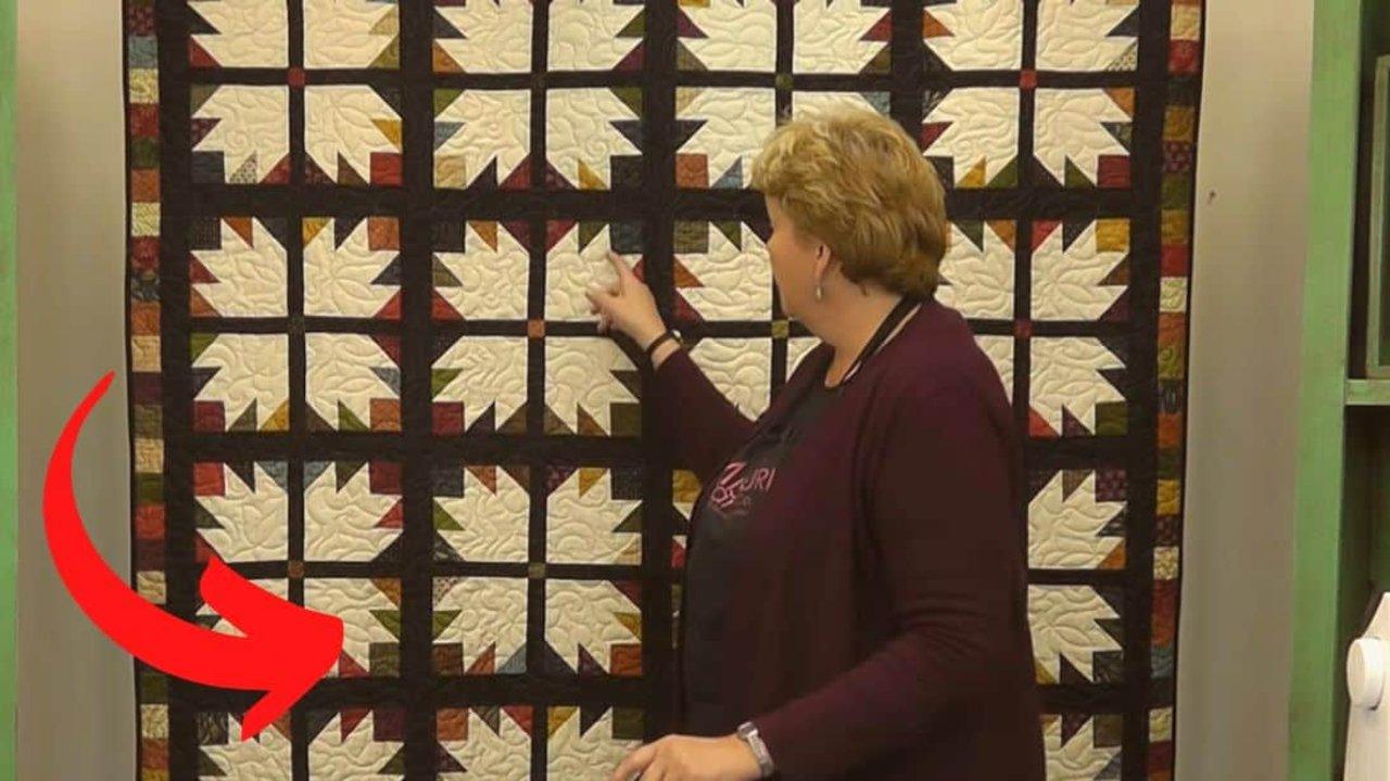 Jelly Roll Bear Paw Quilt Tutorial