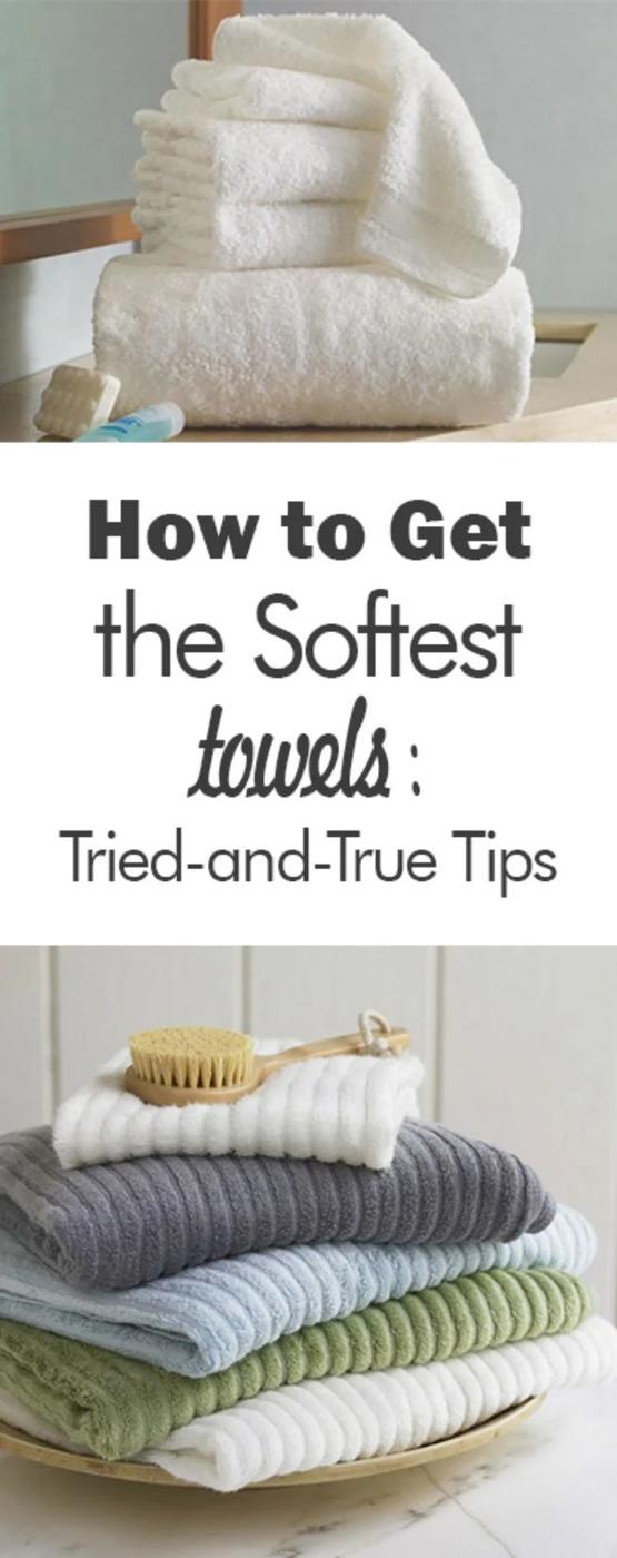 Get the Softest Towels, a budget friendly way to tackle tough stains and a clever shortcut for laundry day