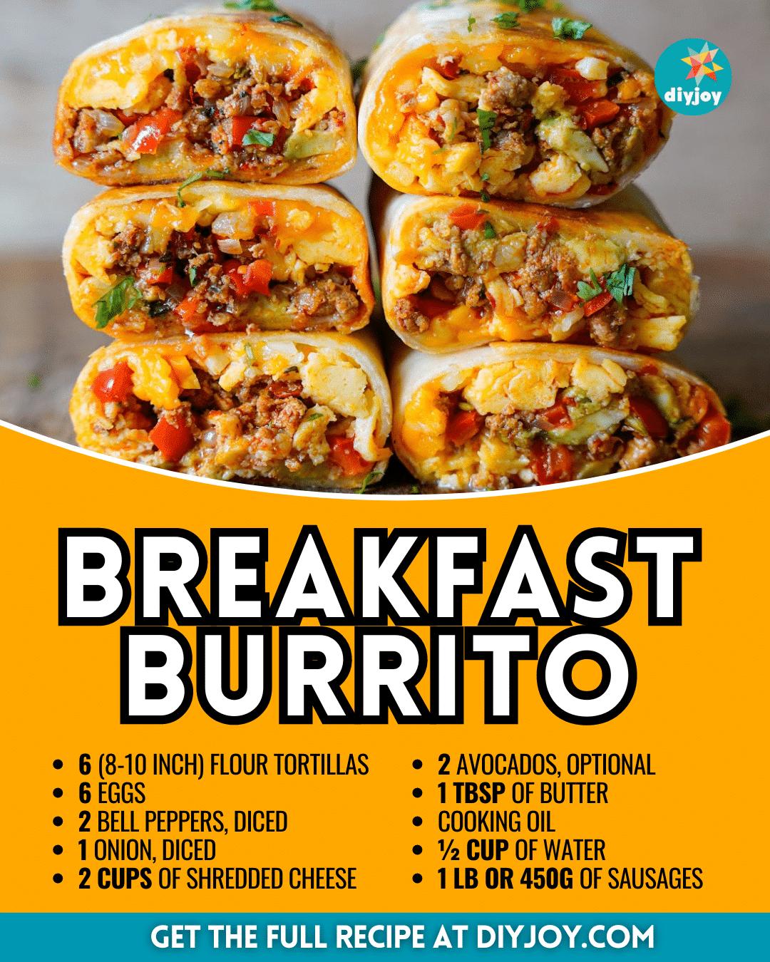 Easy Breakfast Burrito Recipe