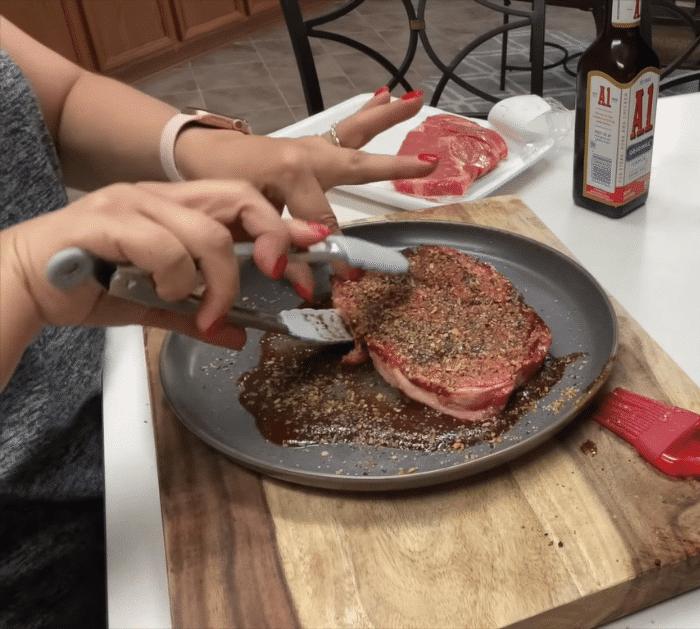 Air Fryer Ribeye Steak Ingredients