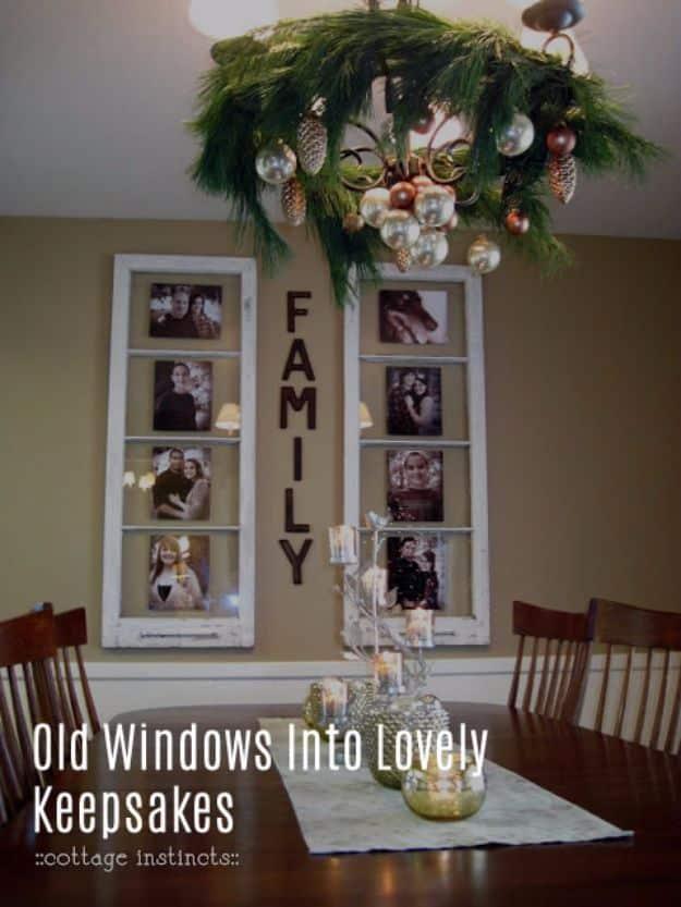 Old Windows Into Lovely Keepsakes, no power tools required for the basic build and a keepsake worth handing down for years