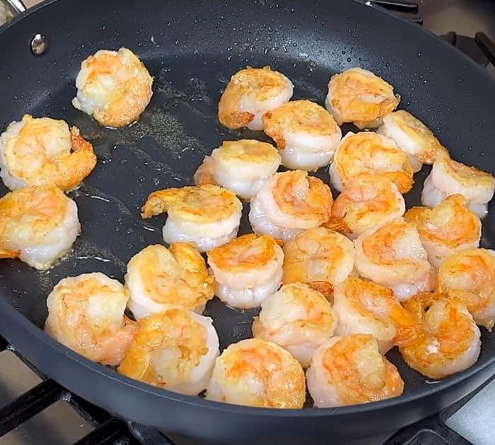 Easy Garlic Ketchup Shrimp Ingredients
