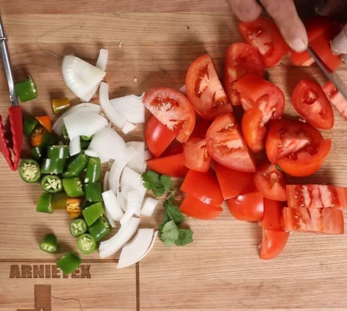 Best Mexican Restaurant Salsa Roja Recipe Ingredients