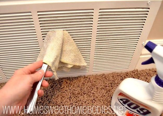 DIY Cleaning Hacks for the Home | How to Clean Air Vents | DIY Projects & Crafts by Sueeye at