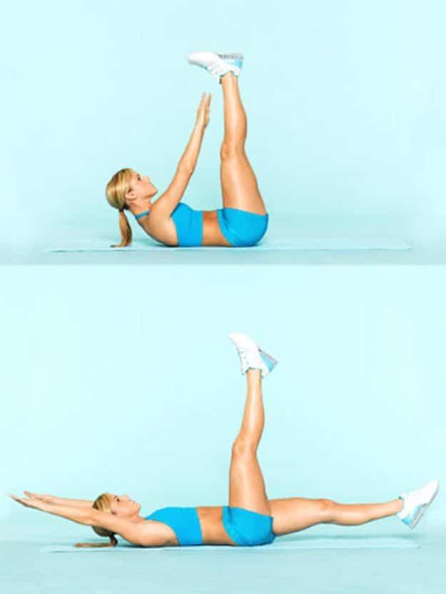 Get a Flat Belly in 10 Minutes, easy to modify for a total beginner and a boost of energy that lasts the rest of the day